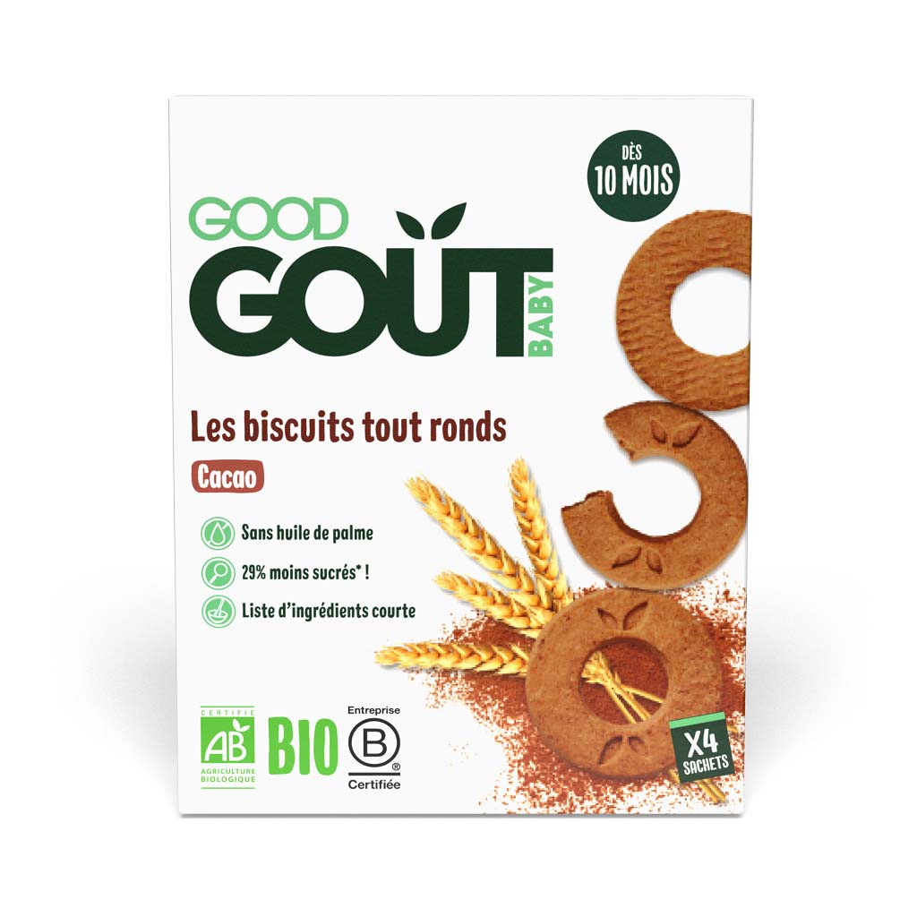 3x GOOD GOUT Kakaová kolečka 70 g