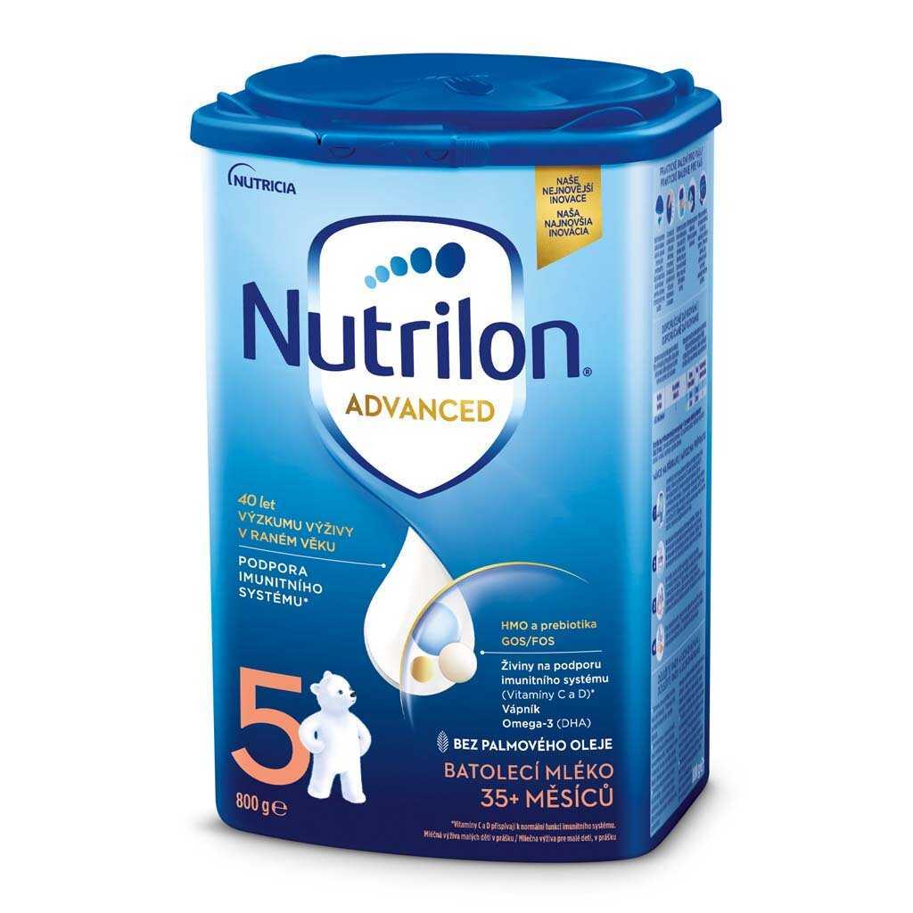 6x NUTRILON 5 Mléko batolecí 800 g