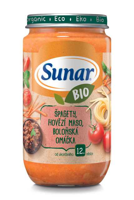 6x SUNAR BIO Boloňské špagety 235 g