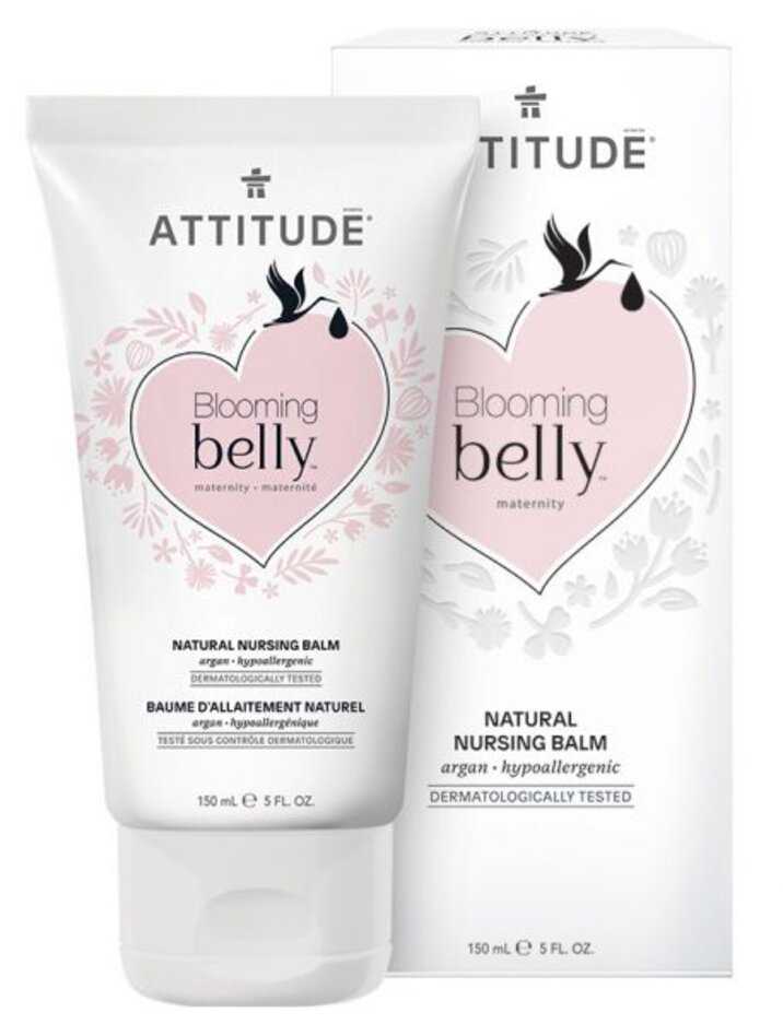 ATTITUDE Přírodní krém na bradavky Blooming Belly s arganem 150 ml