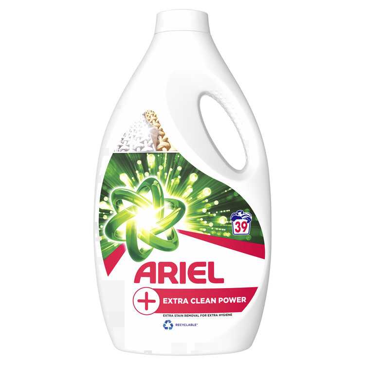 Ariel Prostředek tekutý prací + Extra čisticí účinky 39 PD