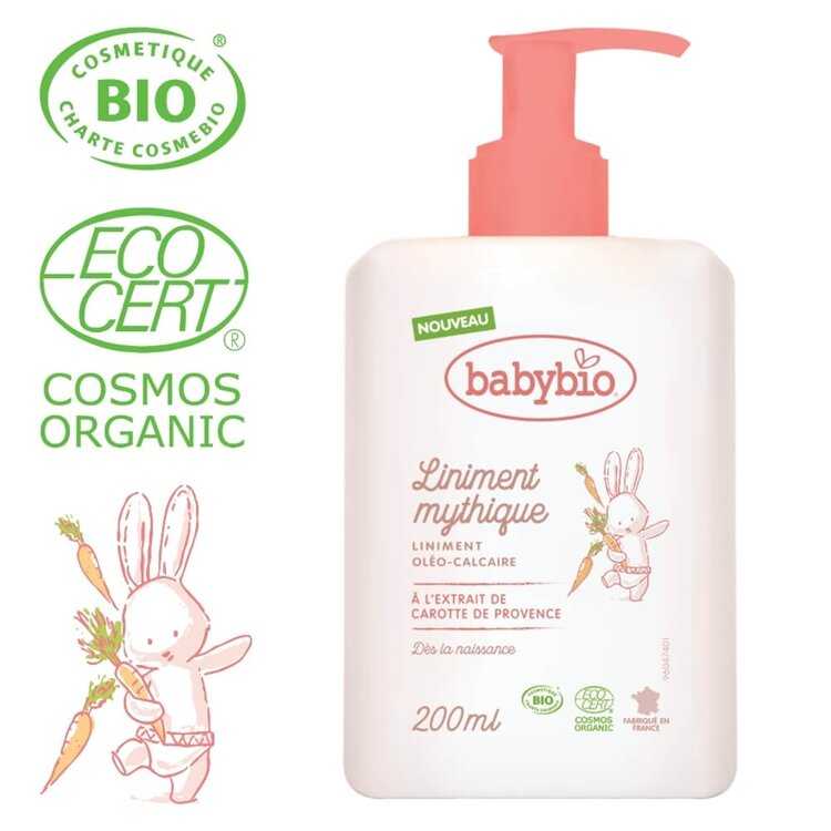 BABYBIO Přebalovací BIO krém pro miminka od narození 200 ml