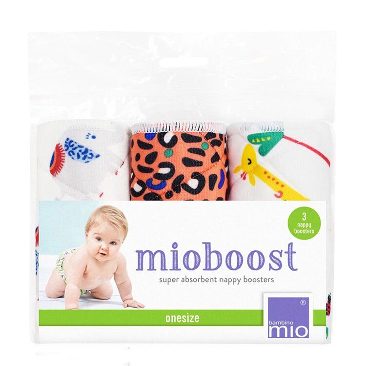 BAMBINO MIO Vložky absorbční Mio Boost Safari Spots 3 ks