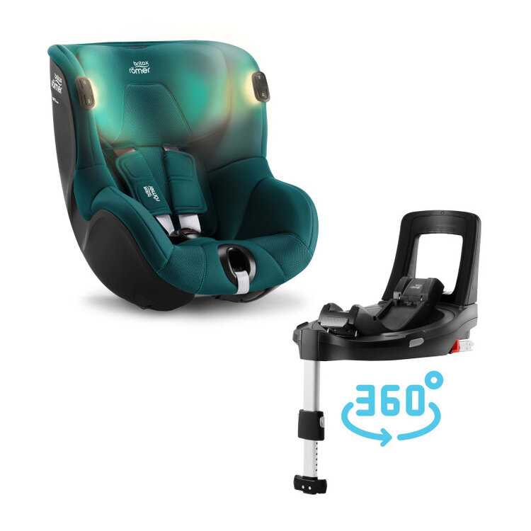 BRITAX RÖMER Dualfix iSense Bundle Flex iSense 2022 atlantic green