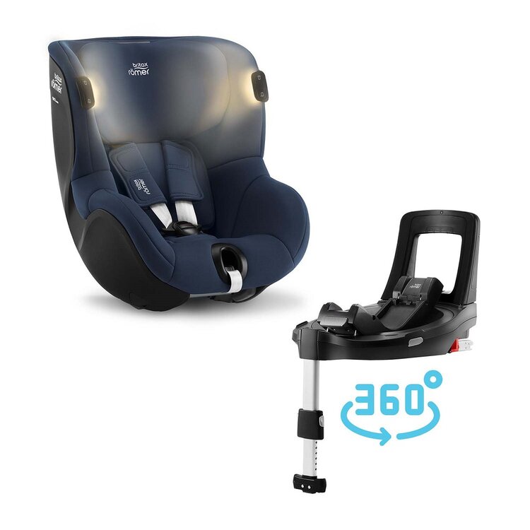 BRITAX RÖMER Dualfix iSense Bundle Flex iSense 2022 indigo blue