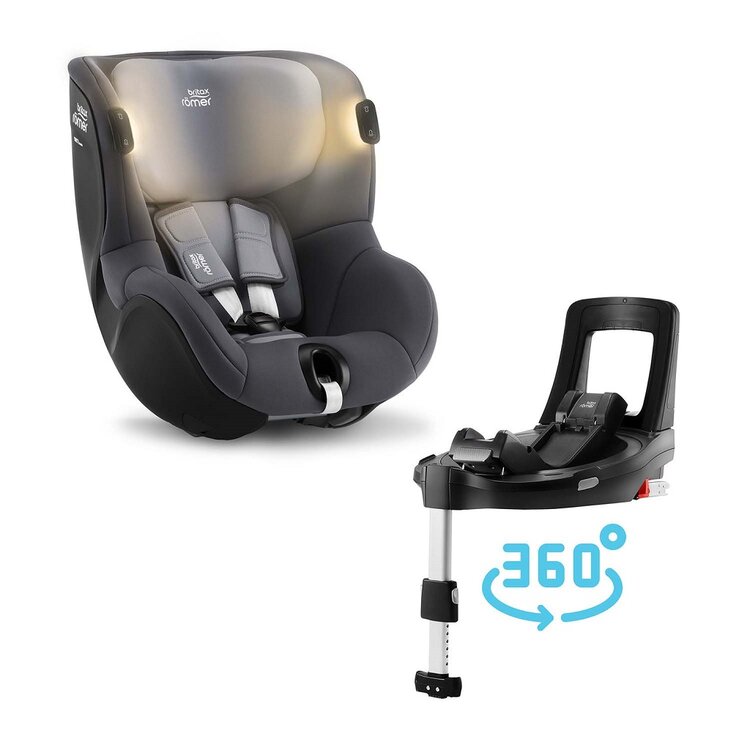 BRITAX RÖMER Dualfix iSense Bundle Flex iSense 2022 midnight grey