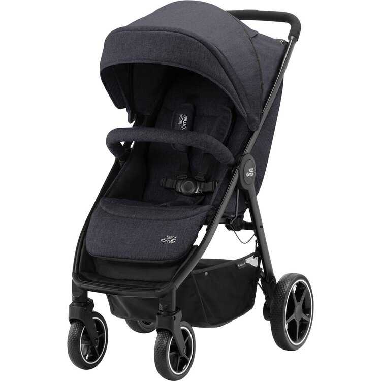 BRITAX RÖMER Sportovní kočárek B-Agile 4 M - Black Shadow