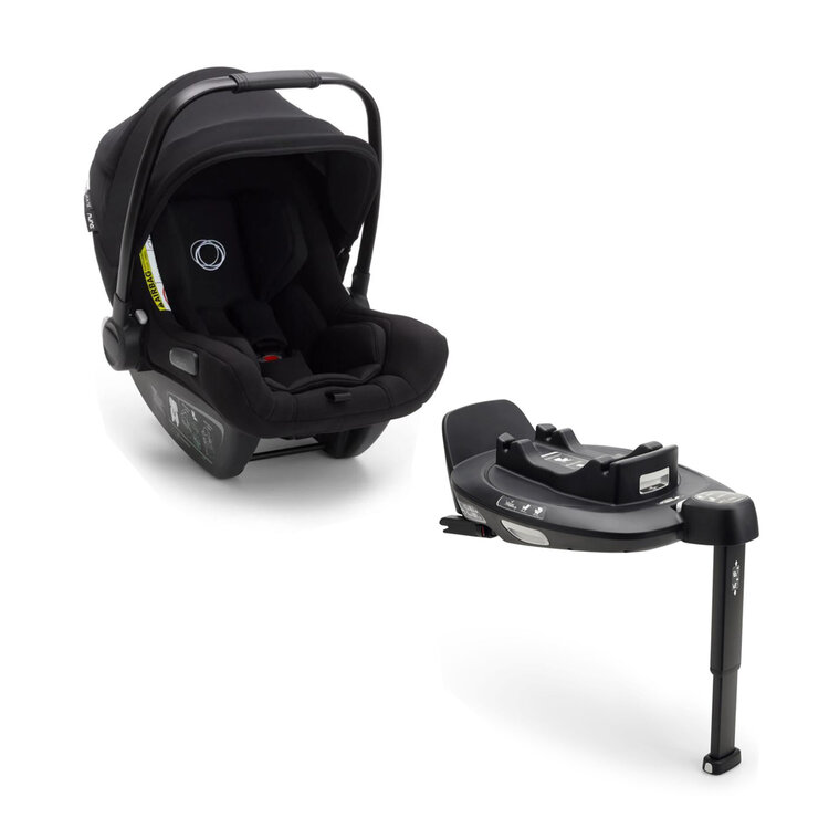 BUGABOO Autosedačka Turtle Air by Nuna Black 2022 + Báze 360 by Nuna