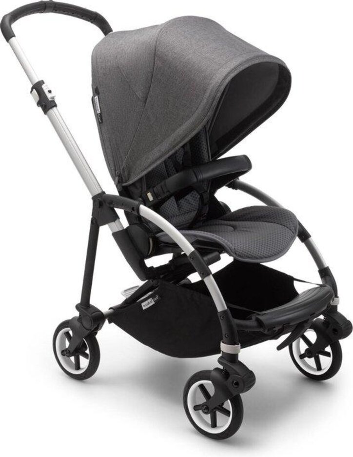 BUGABOO Bee6 sportovní kočárek complete Alu/Grey-Grey Melange