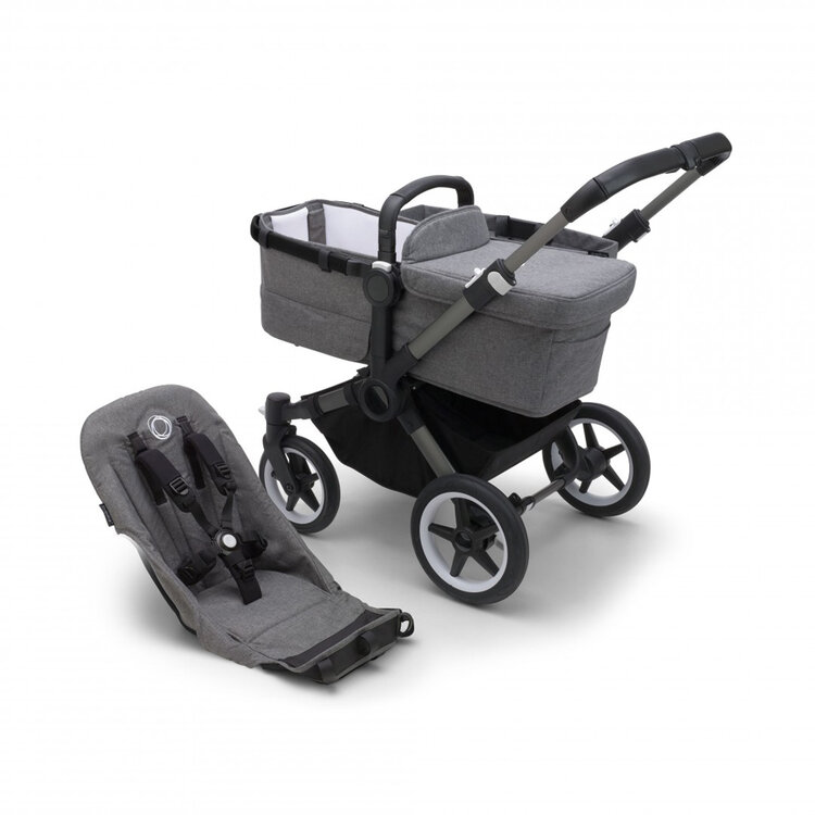 BUGABOO Donkey5 základní set Graphite/Grey Melange