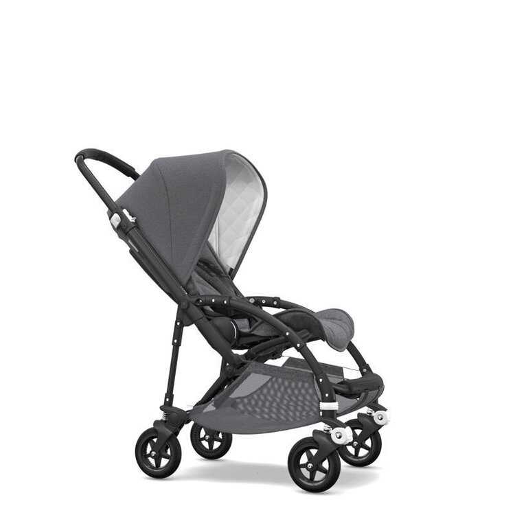 BUGABOO Kočárek Bee5 kolekce Classic+ Complete Black/Grey Melange