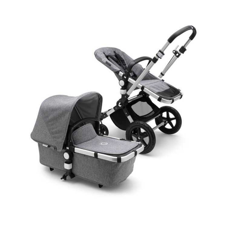 BUGABOO Kočárek Cameleon3+ complete Alu/Grey Melange-Grey Melange