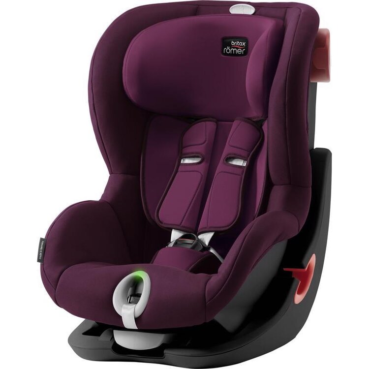 Britax Römer King II LS Black Edition 2022 Burgundy Red