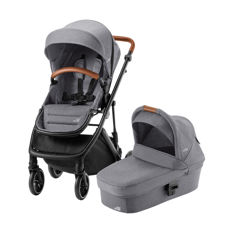 Britax Set Strider M + korba 2022 Elephant Grey