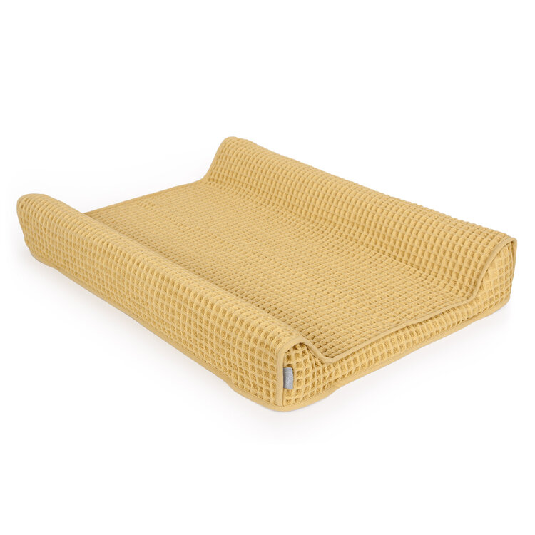 CEBA Potah na přebalovací podložku Waffle Line (50x70) Cream Gold Ceba