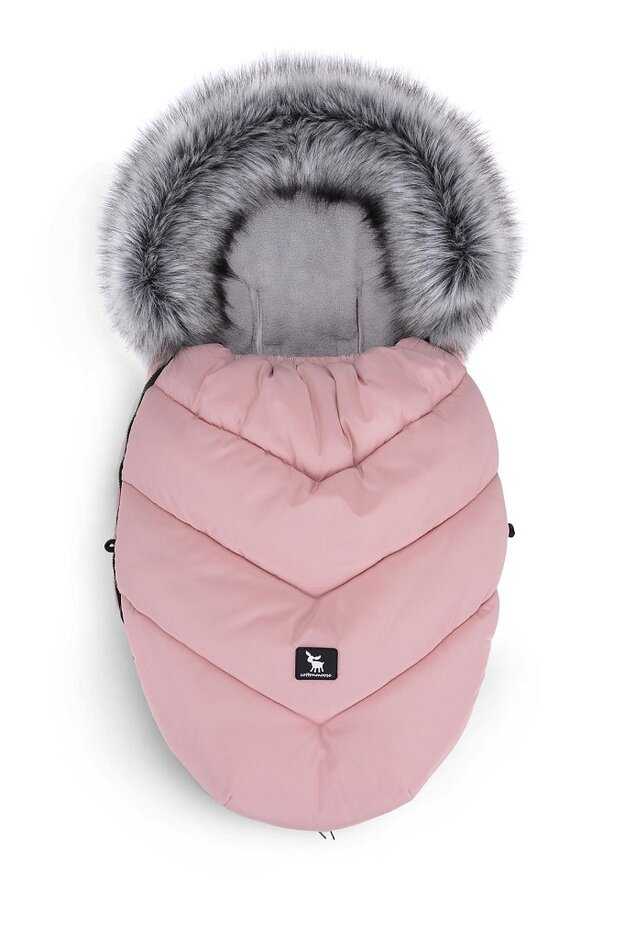 COTTONMOOSE Fusak do kočárku Moose MINI Yukon Pink