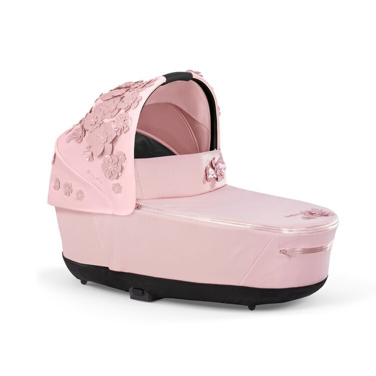 CYBEX Priam 4.0 Lux Carry Cot Simply Flowers Collection light pink