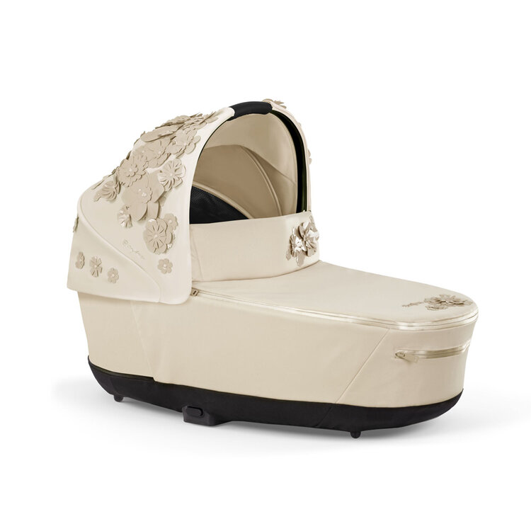 CYBEX Priam 4.0 Lux Carry Cot Simply flowers Collection mid beige
