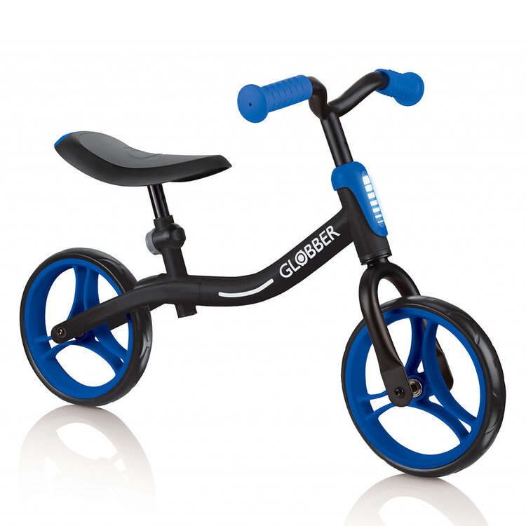 GLOBBER Odrážedlo GO BIKE - Black / Navy blue