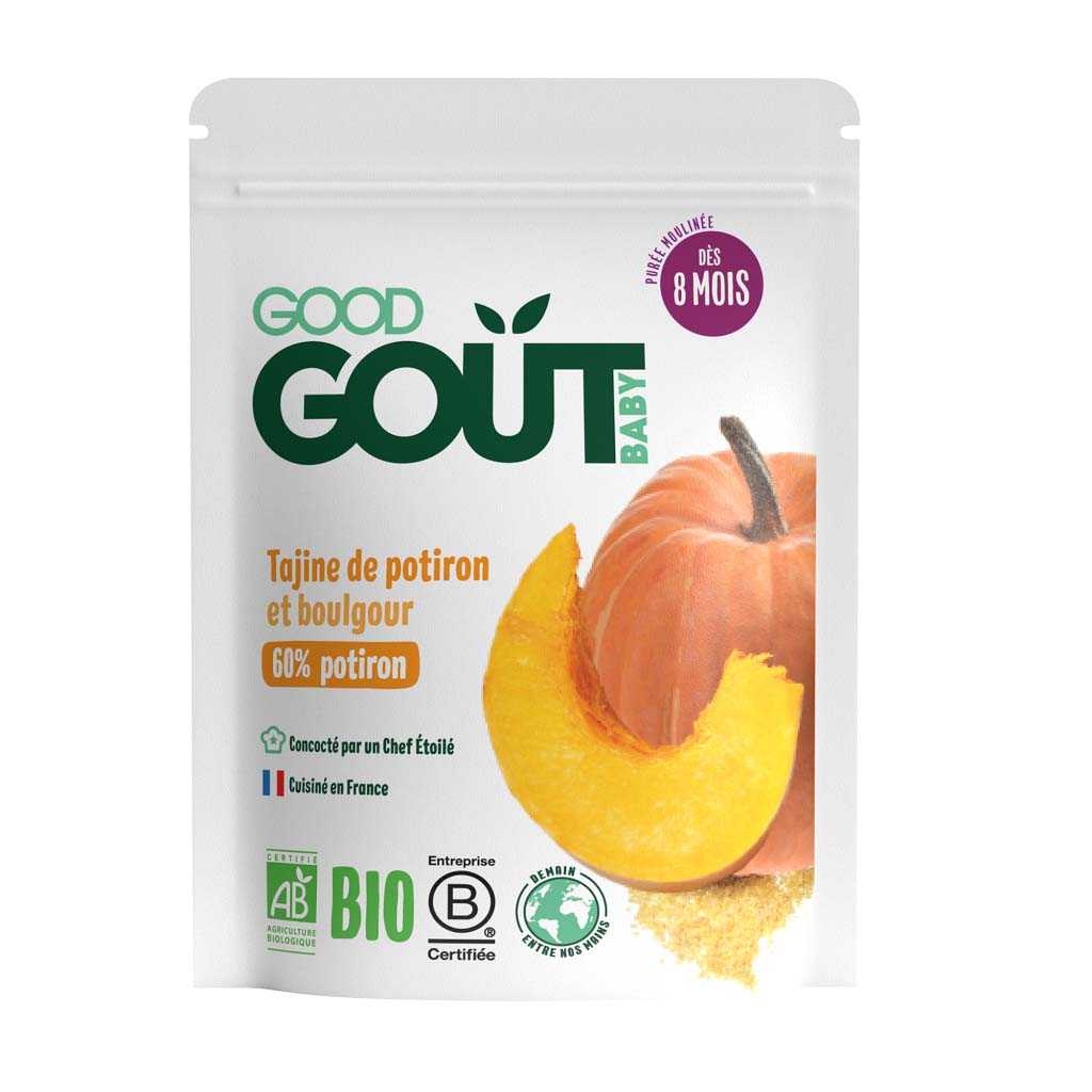 GOOD GOUT BIO Dýňové tažíne s bulgurem 3x190 g