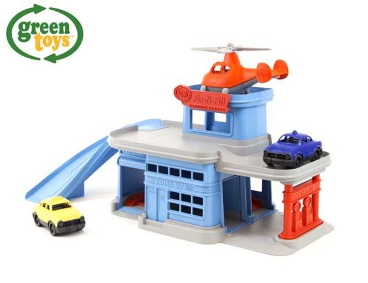 GREEN TOYS Parkovací garáž