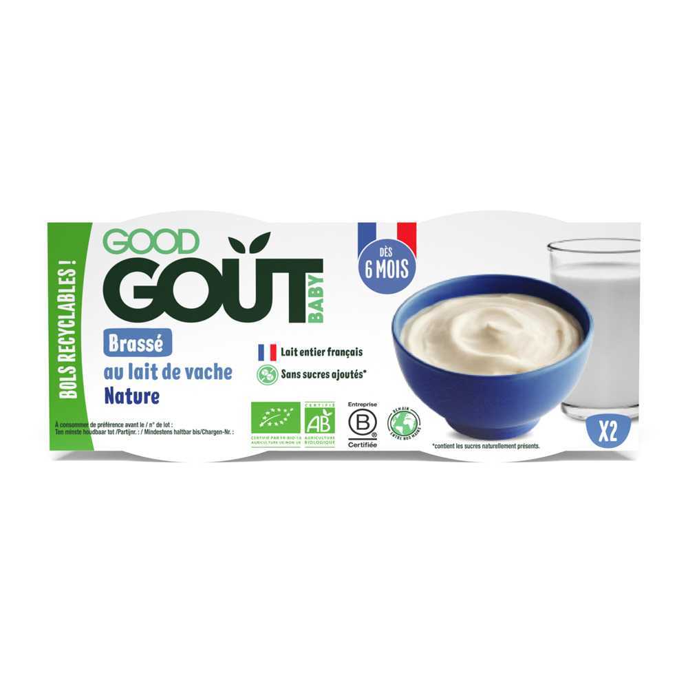 Good Gout BIO Mléčný dezert 6 x (2x100 g)