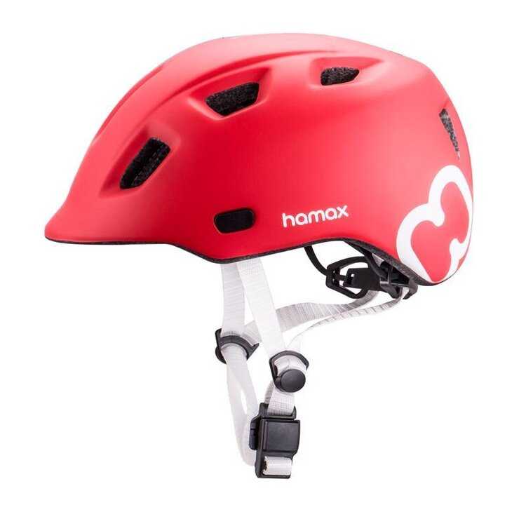 HAMAX Cyklohelma Thundercap Red/Silver 52-56