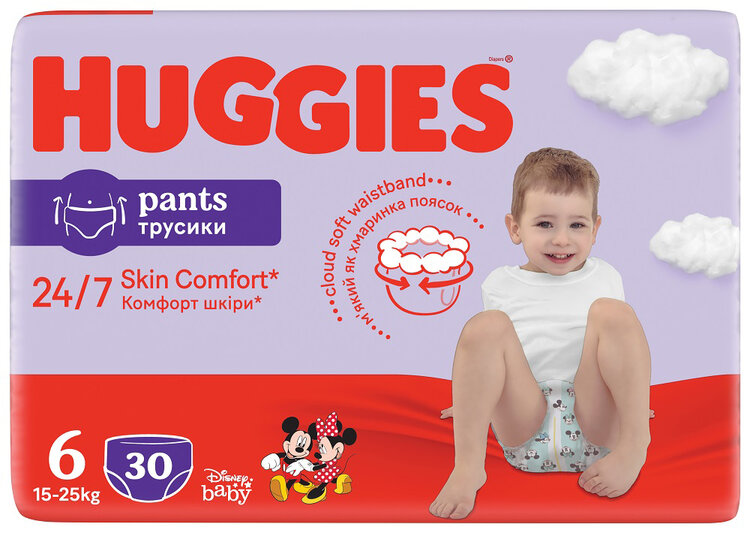 HUGGIES Pants Jumbo 6 15-25 kg 30 ks