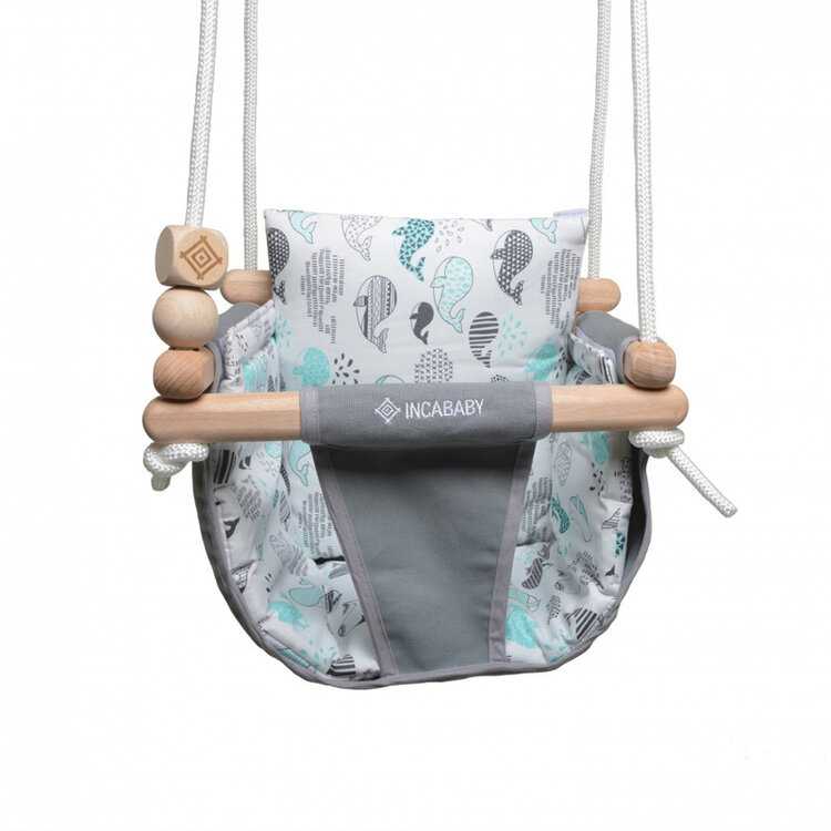 INCABABY Houpačka Junior Swing Whale