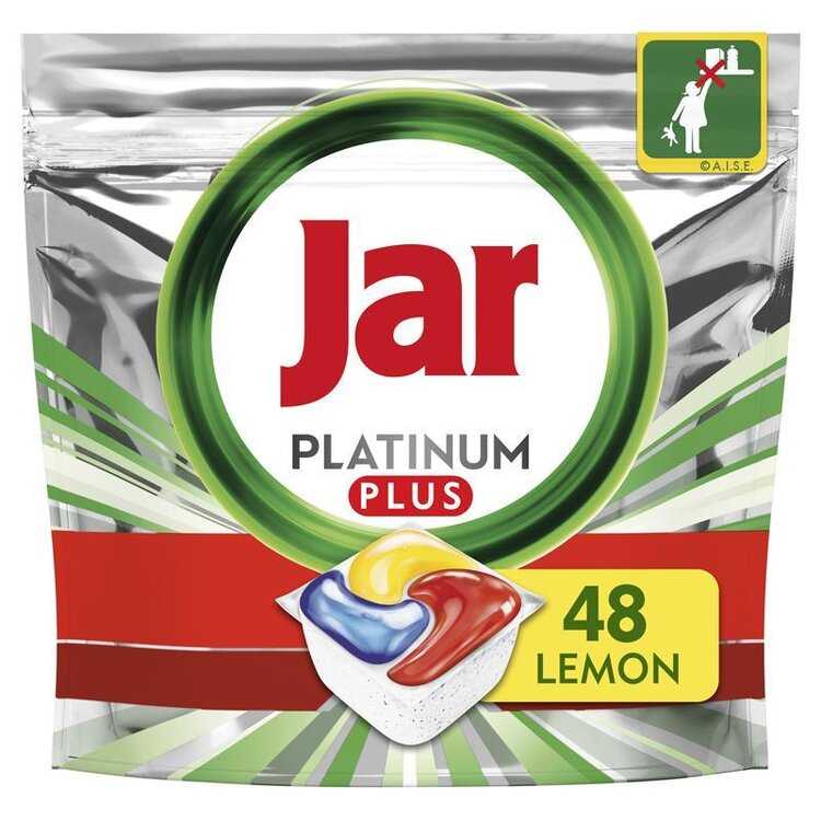 Jar kapsle na nádobí Platinum Plus Yellow 48 ks