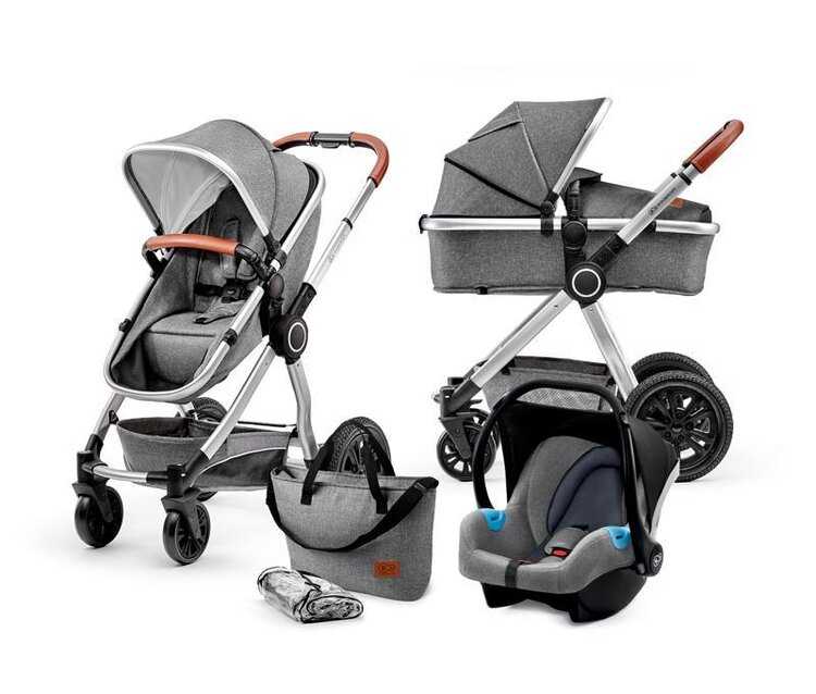 Kinderkraft Set 3v1 Veo Grey 2019