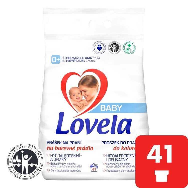 Lovela Baby prášek na praní na barevné prádlo 4