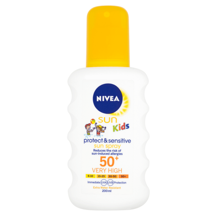 NIVEA Sun Dětský spray na opalování OF 50+