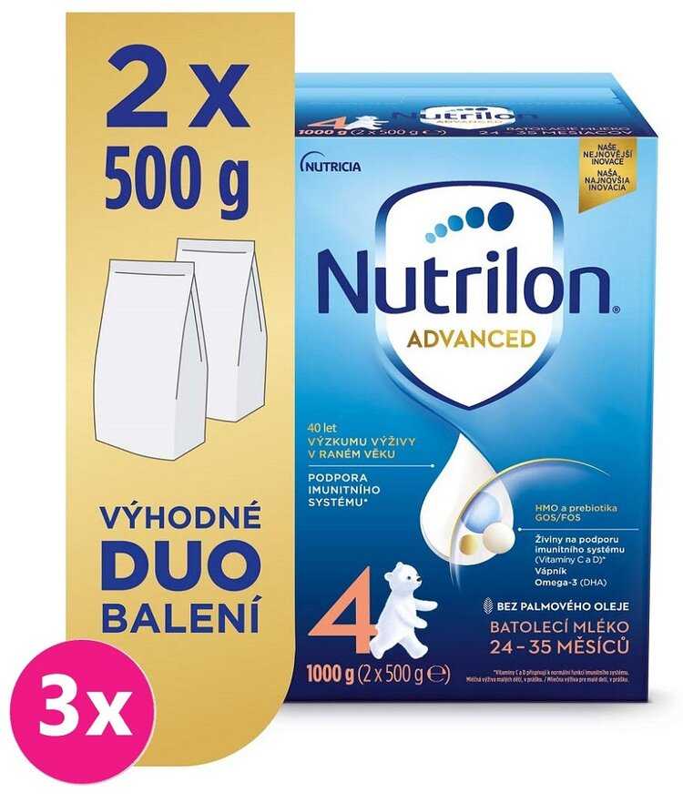 NUTRILON 4 Advanced 3 x 1 kg