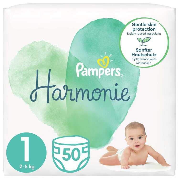 PAMPERS Harmonie 1 2-5 kg 50 ks