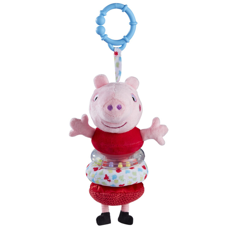 PEPPA Pig Hračka závěsná s chrastítkem