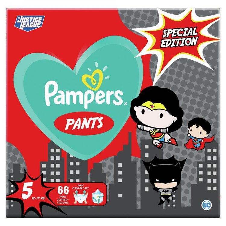 Pampers Pants 5 12 -17 kg 66 ks