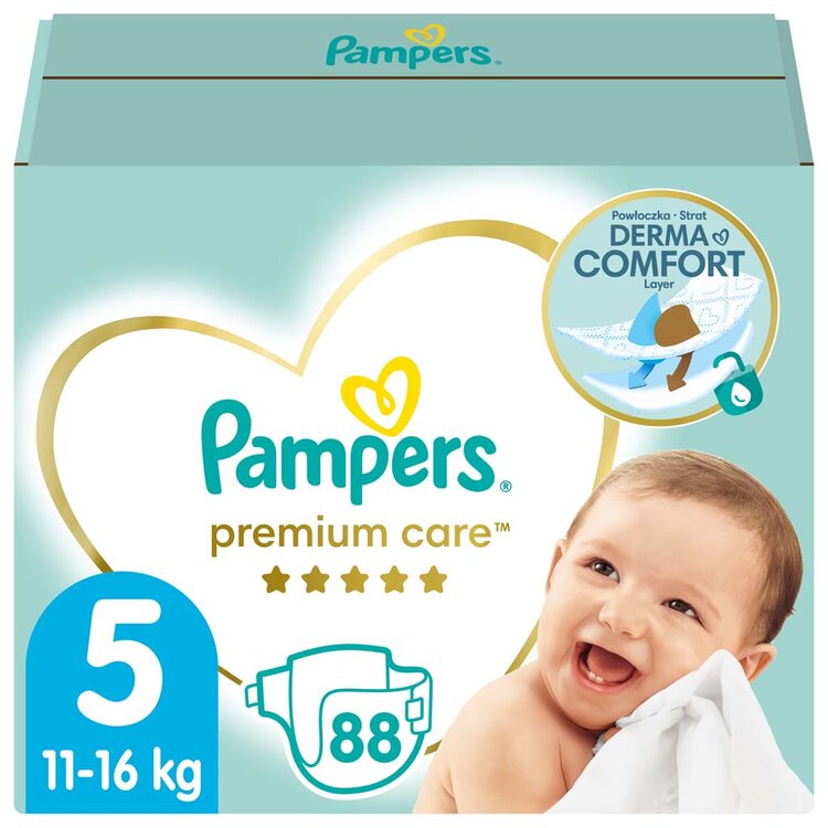Pampers Premium Care 5 11-16kg 88 ks