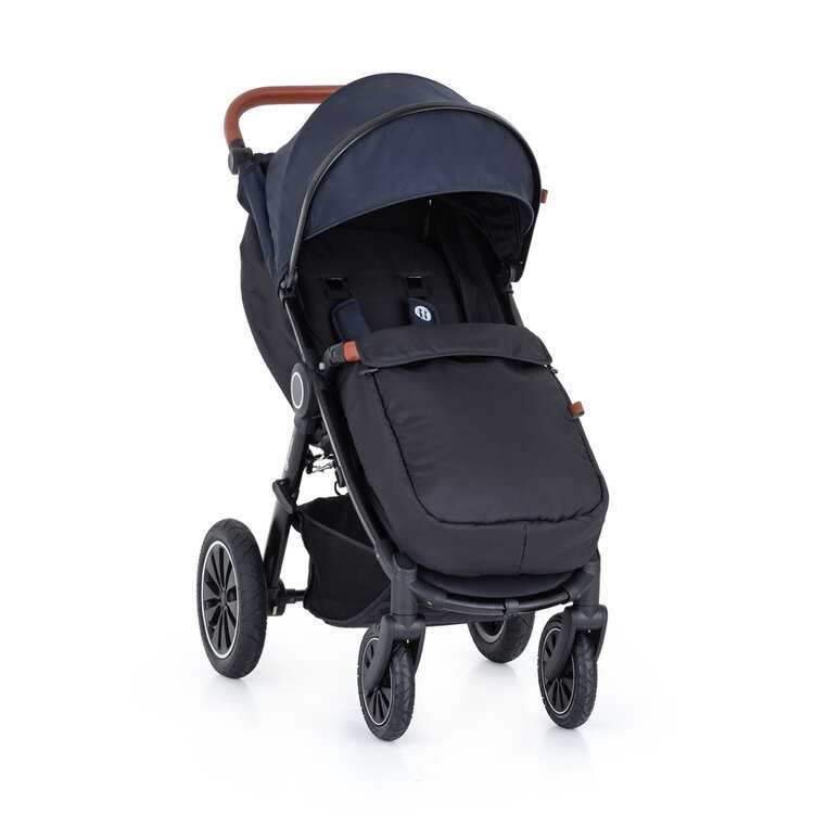 Petite&Mars Sport Street+ Air Oak 2022 Anthracite Blue Complete