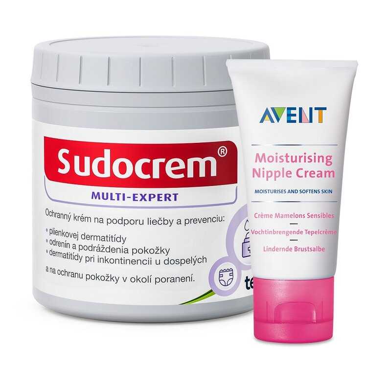 Philips AVENT Krém na bradavky 30 ml + SUDOCREM Multi-Expert 250 g - krém na opruzeniny