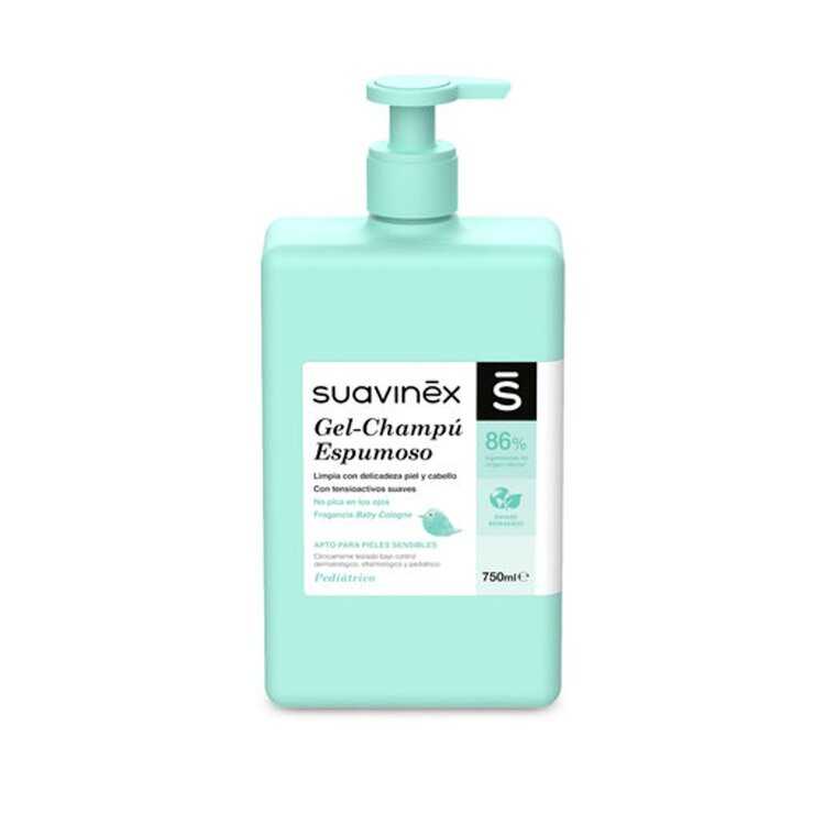 SUAVINEX Pěnový gel - šampon 750 ml