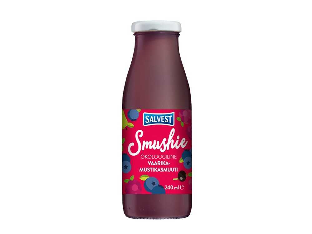 Salvest Smushie BIO Ovocné smoothie s borůvkami