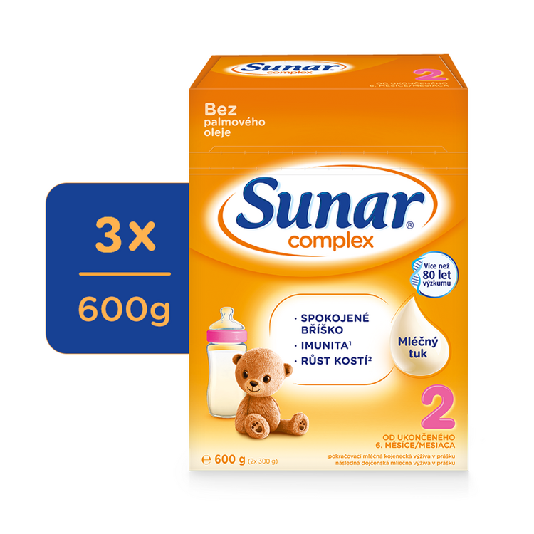 Sunar Complex 2 3 x 600 g