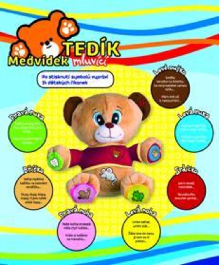 TEDDIES Medvěd Tedík česky mluvící
