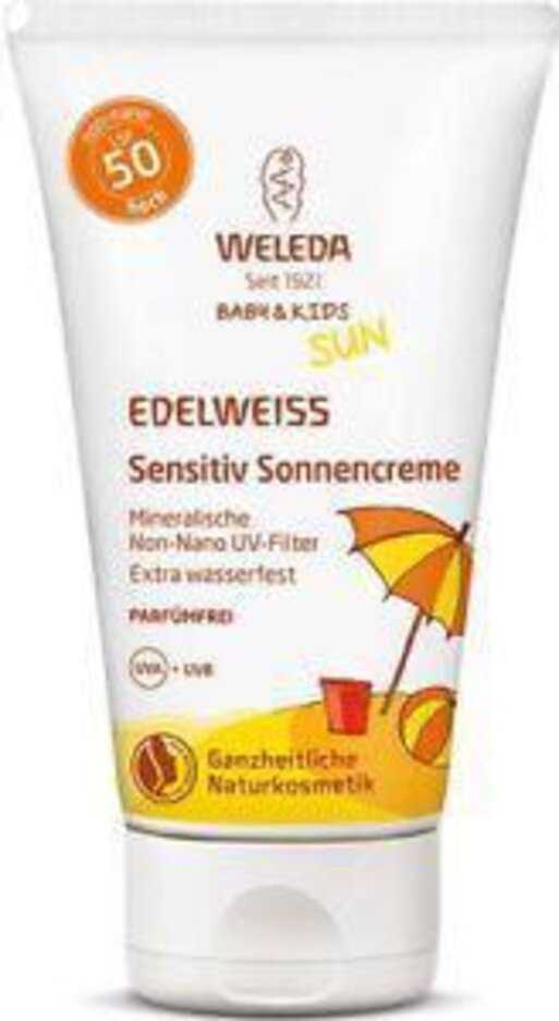 WELEDA Dětský krém na opalování SPF50 sensitive 50 ml