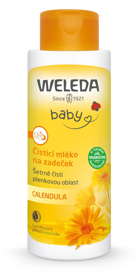 WELEDA Mléko čisticí na zadeček