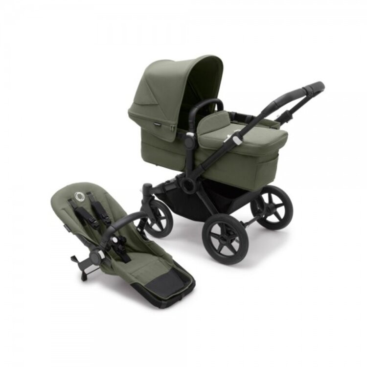 bugaboo Fox 3 Black / Forest Green 2021