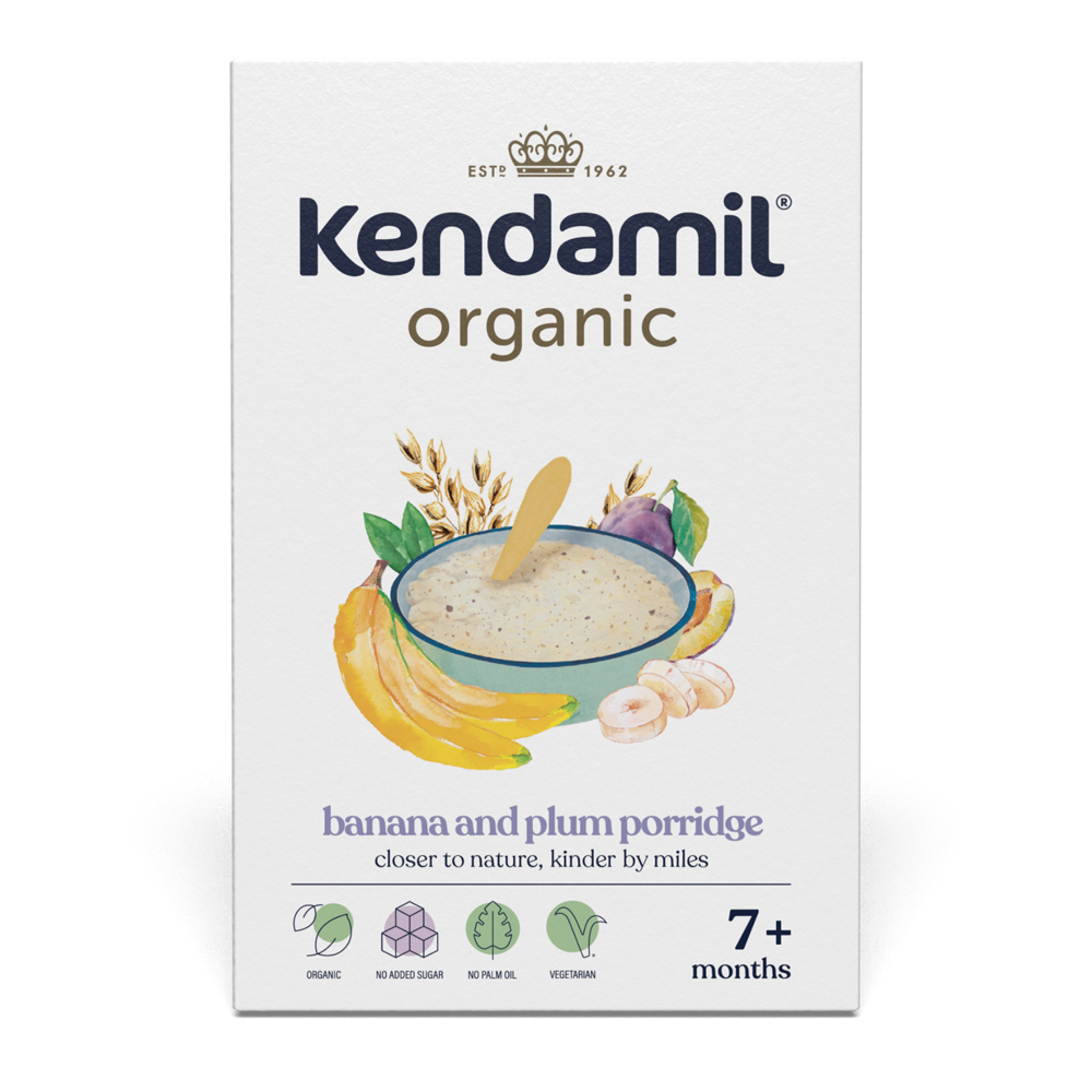 KENDAMIL BIO se švestkami a banánem 6 x 150 g