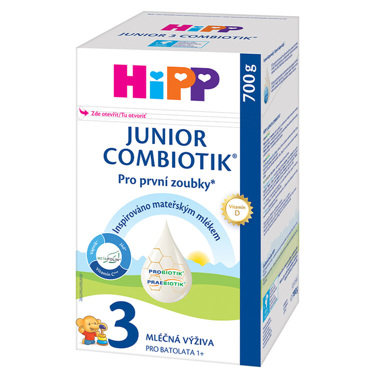 HiPP 3 Junior Combiotik® Batolecí mléko od uk. 1. roku