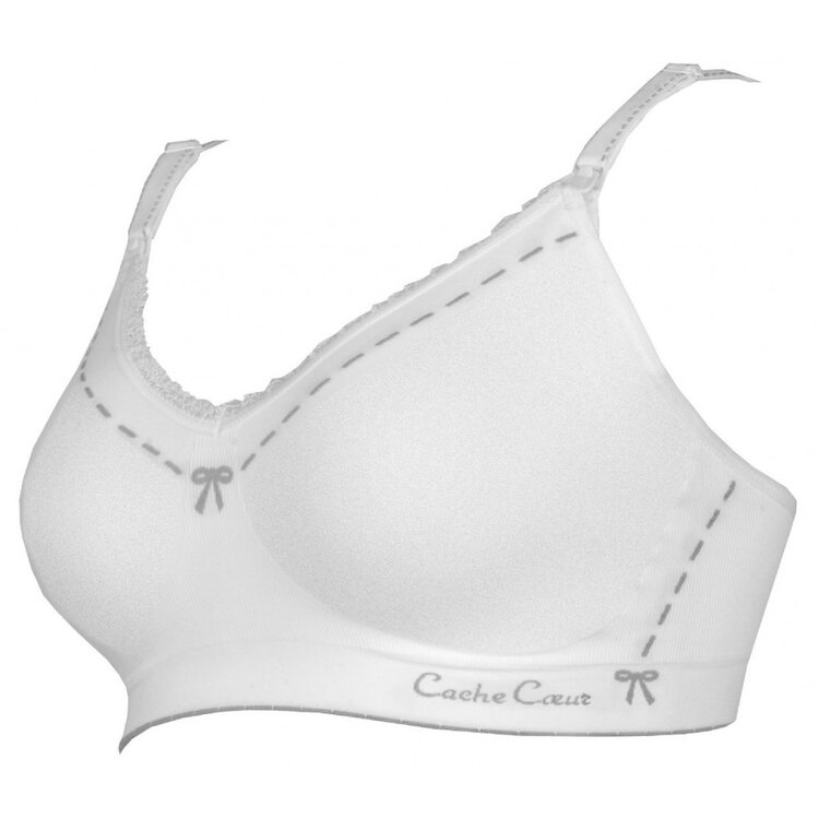 CACHE COEUR Illusion podprsenka ivory L